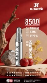 xiaoke 梟客 口紅款 8500口 拋棄式電子煙｜高顏值設計・大容量續航・台灣現貨：圖片 9